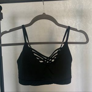 Black Sports Bra
